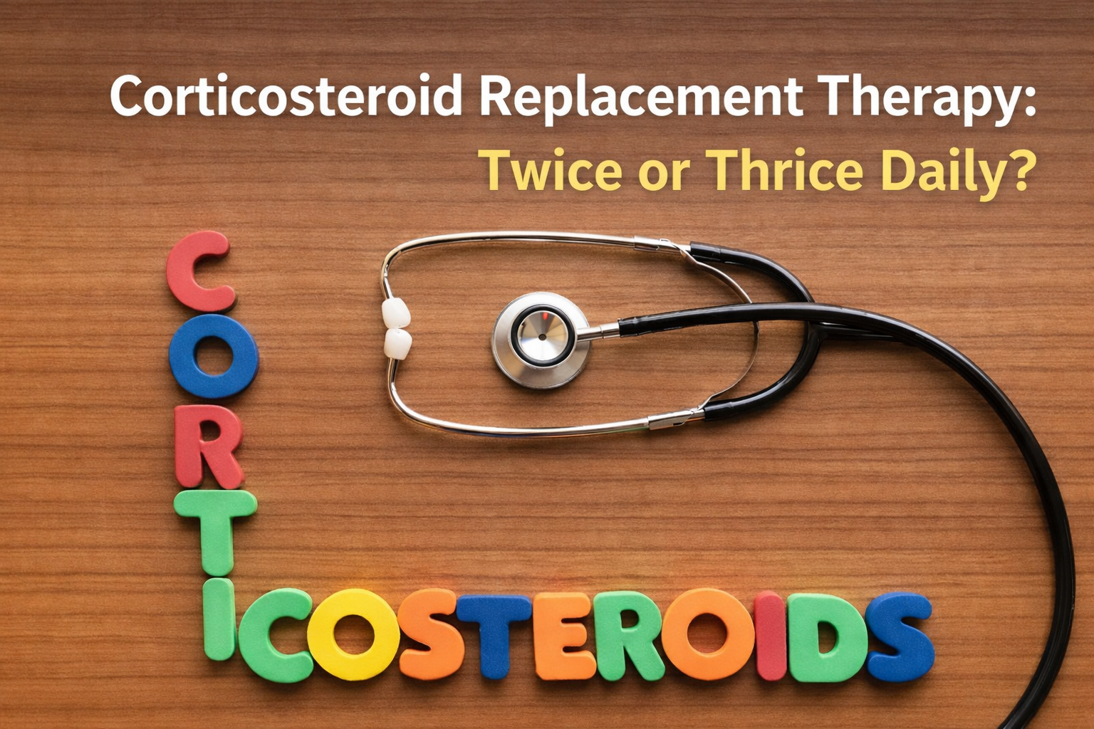 Corticosteroid Replacement Therapy: Twice or Thrice Daily?