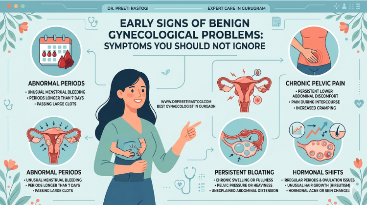 Early Signs of Benign Gynecological Problems