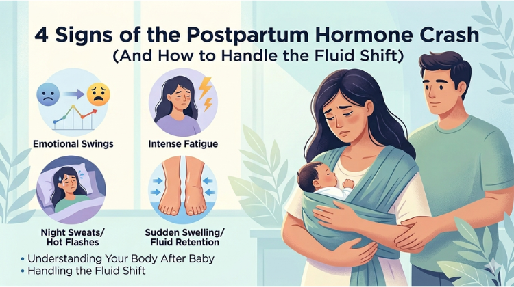 Postpartum Hormone Crash