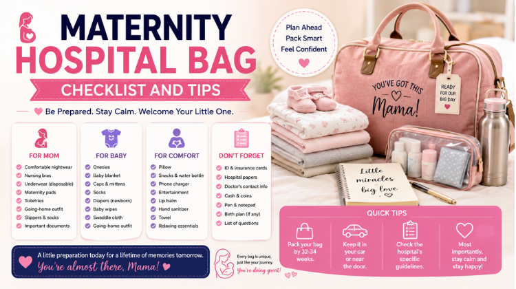 Maternity Hospital Bag Checklist