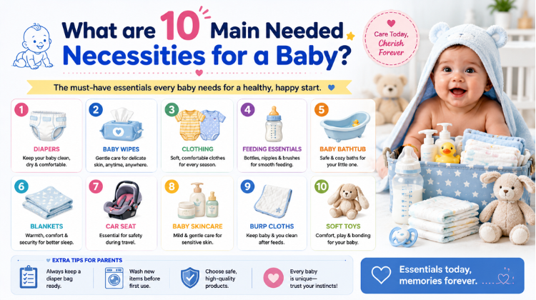 main needed necessities for a baby