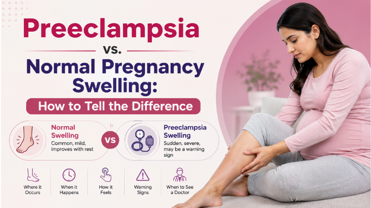 Preeclampsia vs. Normal Pregnancy Swelling